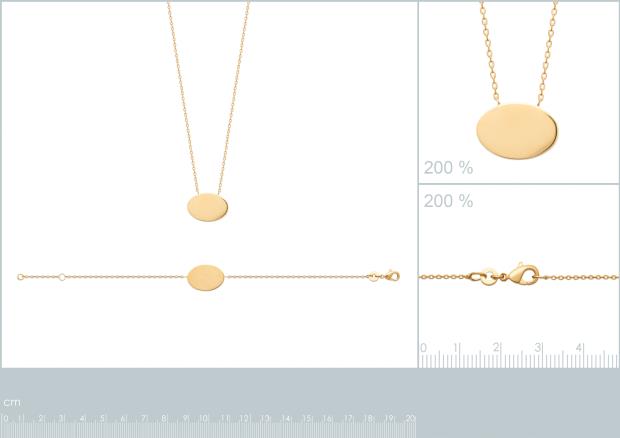 Pulsera, Collar Chapado oro 18k. 3 Micras - 9z2193818