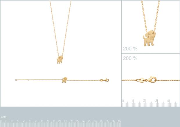 Pulsera, Collar Chapado Oro 18k. 3 Micras. Esmalte - 9z2195415