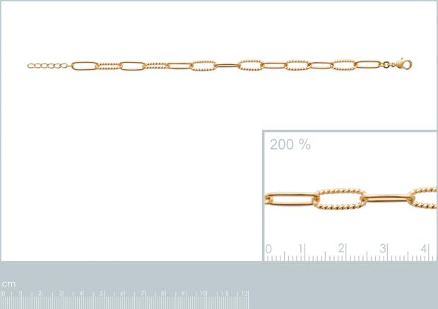 Pulsera Chapado oro 18k. 3 Micras - 9z2197518