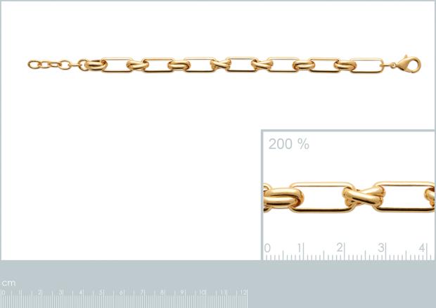 Pulsera Chapado oro 18k. 3 Micras - 9z2197718