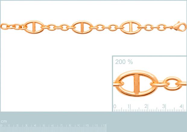 Pulsera Chapado oro 18k. 3 Micras - 2z9200220