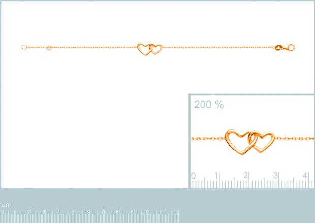 Pulsera Chapado oro 18k. 3 Micras - 9z2132618