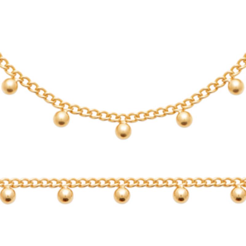 BRACELET PL-OR 750 3MIC