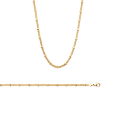 BRACELET PL-OR 750 3MIC