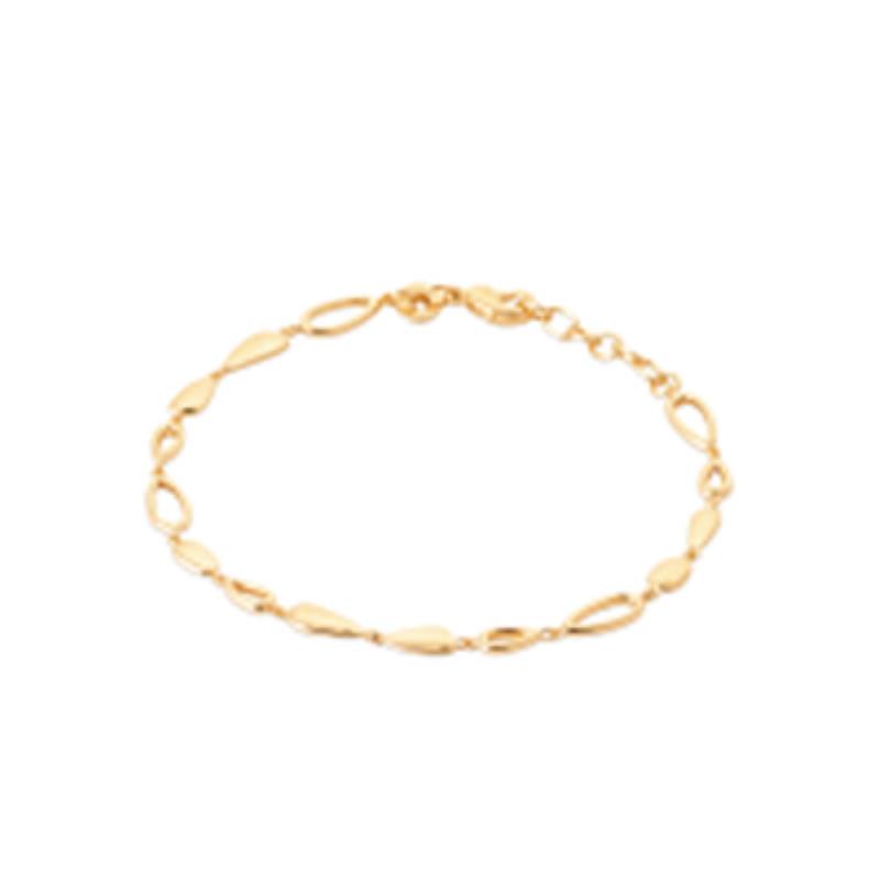 Pulsera, Collar Chapado Oro 18k. 3 Micras - 9z2216518
