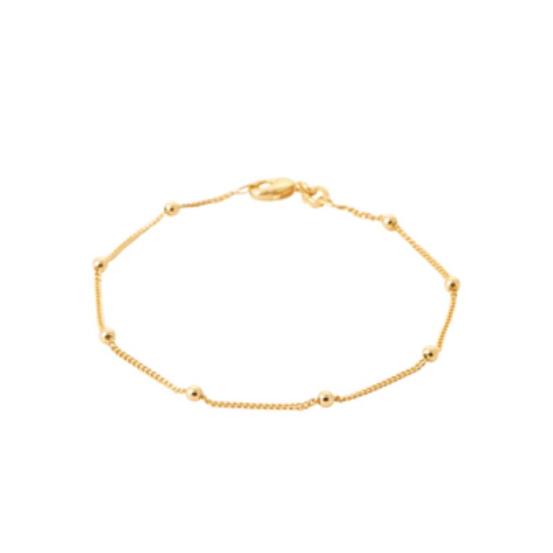 Pulsera, Collar Chapado Oro 18k. 3 Micras - 9z2218218