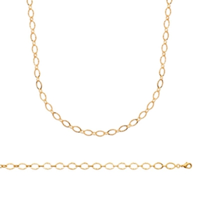 BRACELET PL-OR 750 3MIC