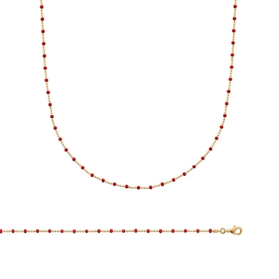 BRACELET PL-OR 750 3MIC LAQUE