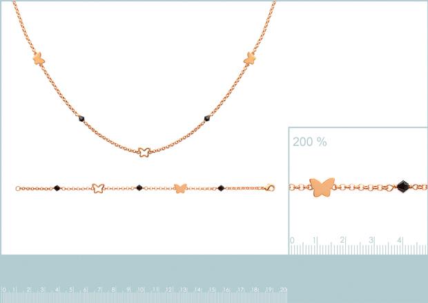 Pulsera, Chapado Oro 18k. 3 Micras. Esmalte - 9z2210216