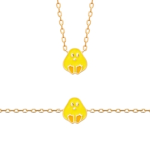 BRACELET PL-OR 750 3MIC LAQUE