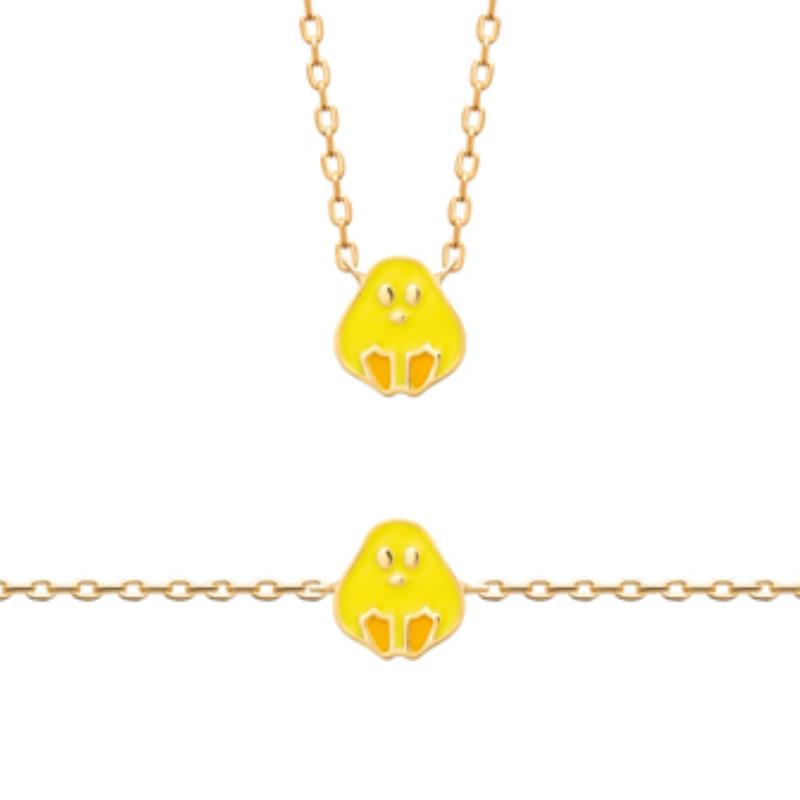 BRACELET PL-OR 750 3MIC LAQUE