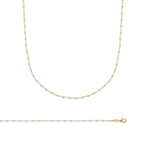 BRACELET PL-OR 750 3MIC LAQUE