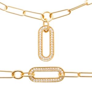 BRACELET PL-OR 750 3MIC OZ