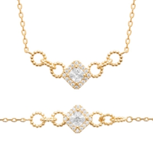 BRACELET PL-OR 750 3MIC OZ