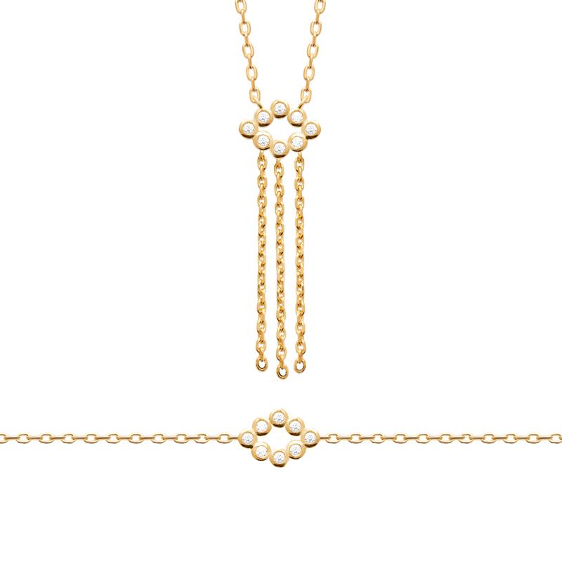 BRACELET PL-OR 750 3MIC OZ