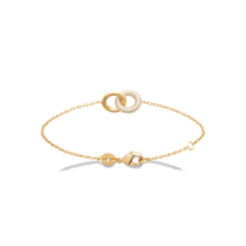 Pulsera. Collar Chapado Oro 18k. 3 Micras. Circonita - 9z7389018