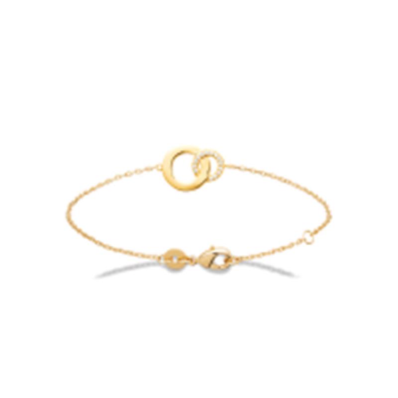 Pulsera. Collar Chapado Oro 18k. 3 Micras. Circonita - 9z7393218