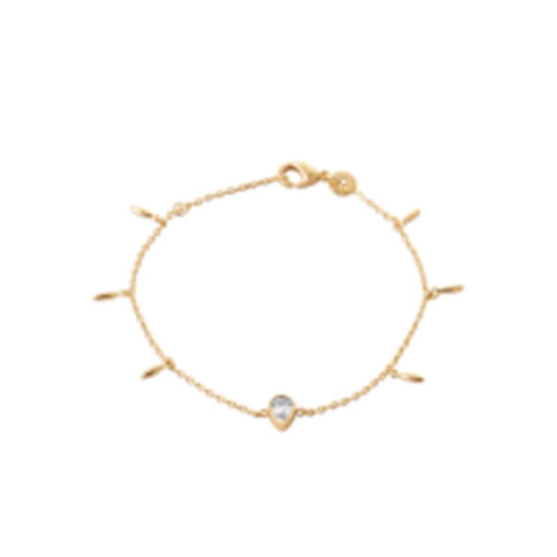 Pulsera. Collar Chapado Oro 18k. 3 Micras. Circonita - 9z7394318