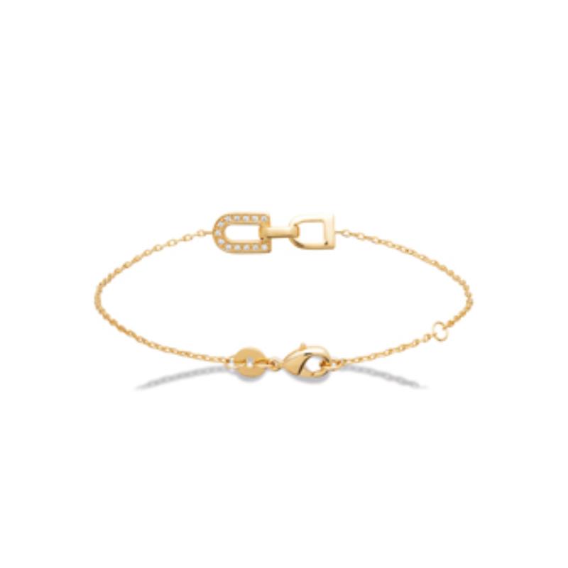 Pulsera. Collar Chapado Oro 18k. 3 Micras. Circonita - 9z7405418