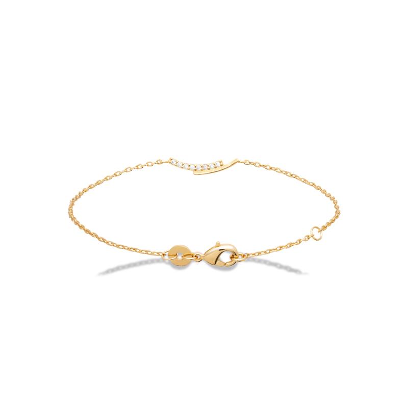 Pulsera. Collar Chapado Oro 18k. 3 Micras. Circonita - 9z7405618