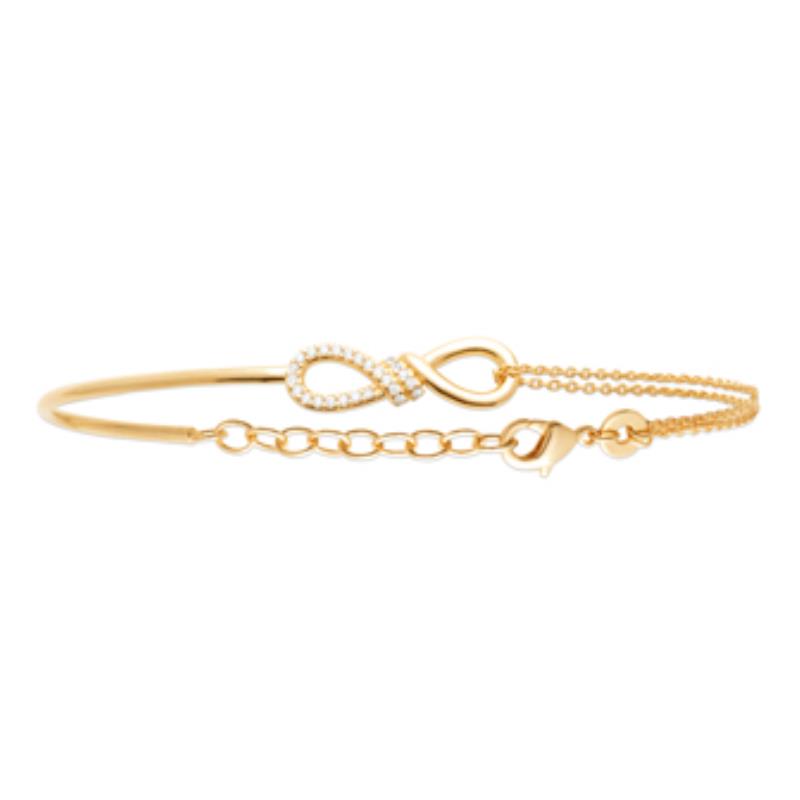Pulsera. Brazalete. Collar Chapado Oro 18k. 3 Micras. Circonita - 9z7407218