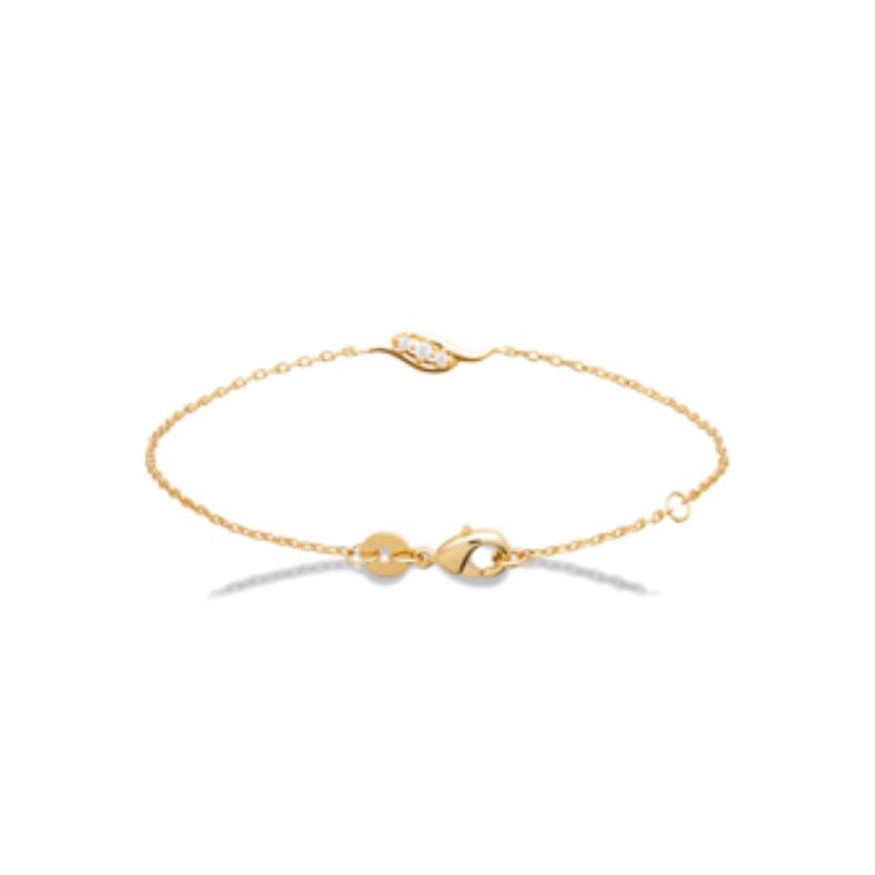 Pulsera y Collar Chapado Oro 18k. 3 Micras. Circonita - 9z7410318