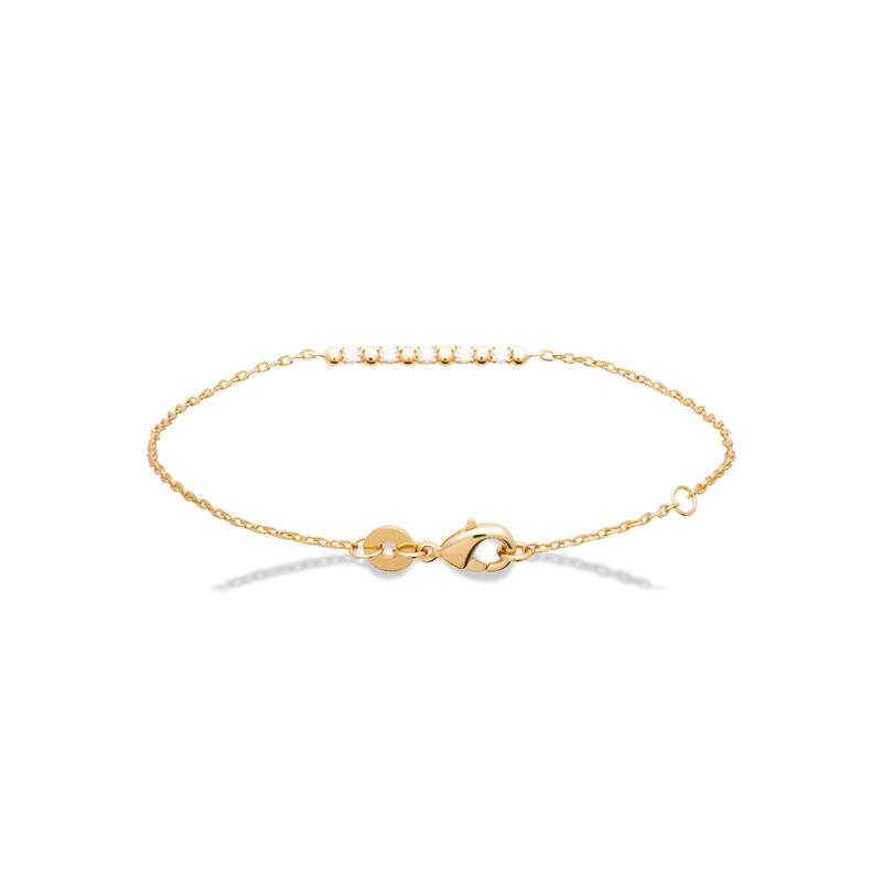 Pulsera y Collar Chapado Oro 18k. 3 Micras. Circonita - 9z7411218