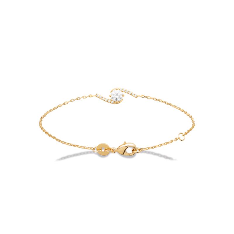 Pulsera y Collar Chapado Oro 18k. 3 Micras. Circonita - 9z7411718