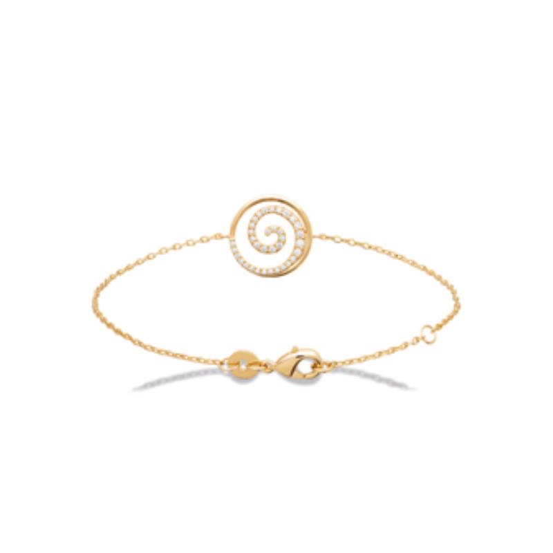 Pulsera y Collar Chapado Oro 18k. 3 Micras. Circonita - 9z7414118