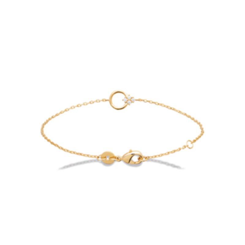 Pulsera y Collar Chapado Oro 18k. 3 Micras. Circonita - 9z7414218
