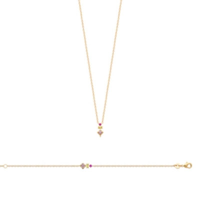 BRACELET PL-OR 750 3MIC PS