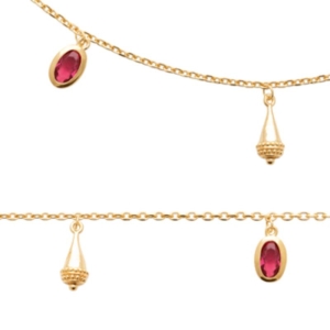 BRACELET PL-OR 750 3MIC PS