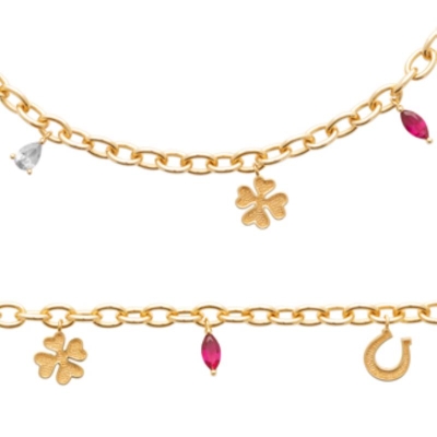 BRACELET PL-OR 750 3MIC PS