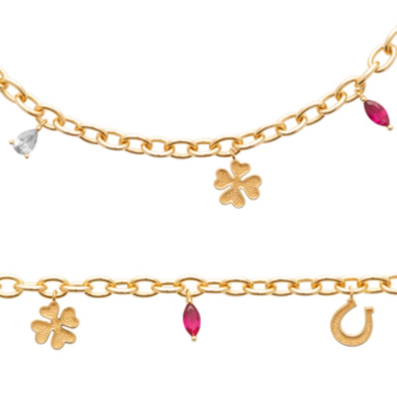 BRACELET PL-OR 750 3MIC PS