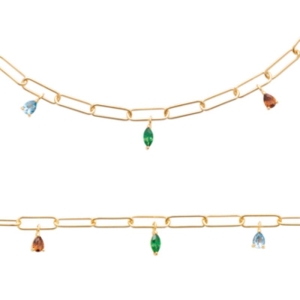 BRACELET PL-OR 750 3MIC PS