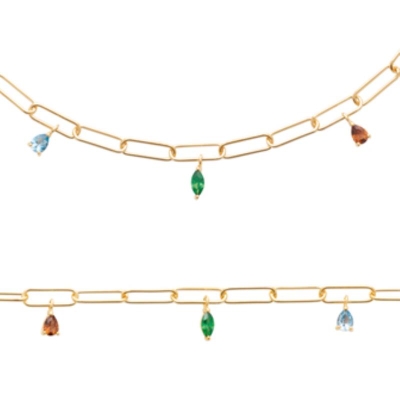 BRACELET PL-OR 750 3MIC PS