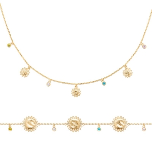 BRACELET PL-OR 750 3MIC PS