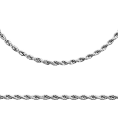 BRACELET ACIER PVD COULEUR ARGENT