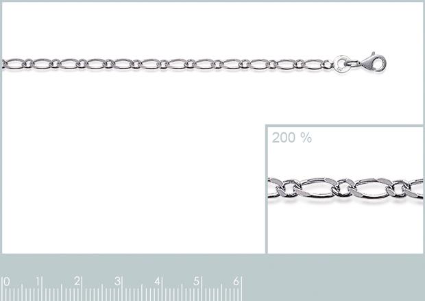 CHAINE ARGENT 925 RHODIE - 7z3106045