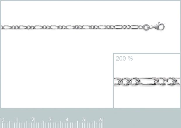 CHAINE ARGENT 925 RHODIE - 7z3206050