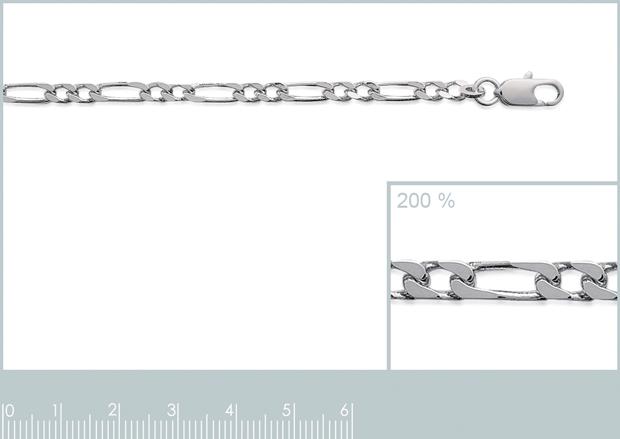 CHAINE ARGENT 925 RHODIE - 7z3210045