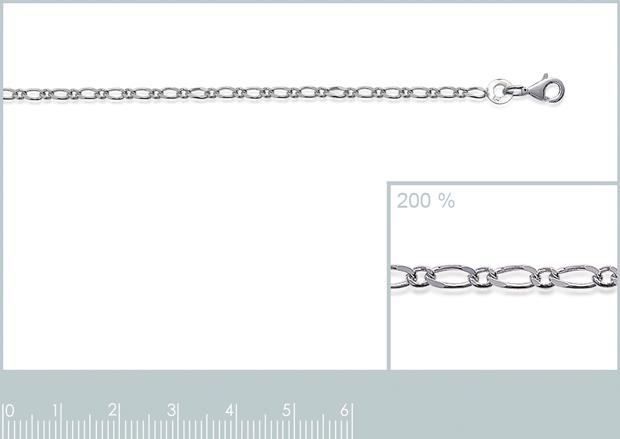 CHAINE ARGENT 925 RHODIE - 7z3105045