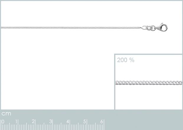 CHAINE ARGENT 925 RHODIE - 7z0203040