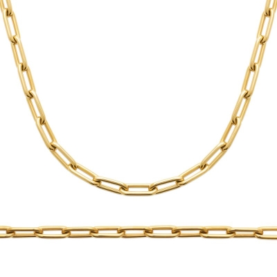 BRACELET ACIER PVD DORÉ