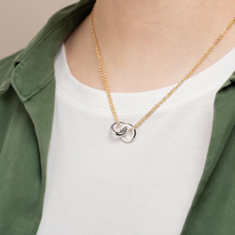 Collar Acero 316. Pvd Bicolor - 3z1217845