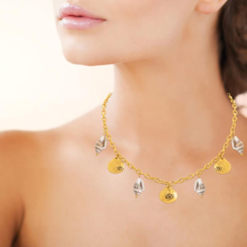 Collar Acero 316. Pvd Amarillo - 3z1227945