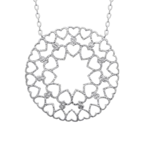 COLLIER ARGENT 925 RHODIE