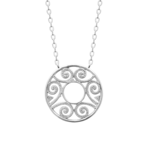 COLLIER ARGENT 925 RHODIE