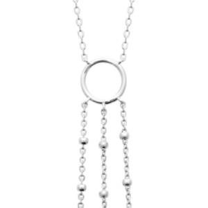 COLLIER ARGENT 925 RHODIE