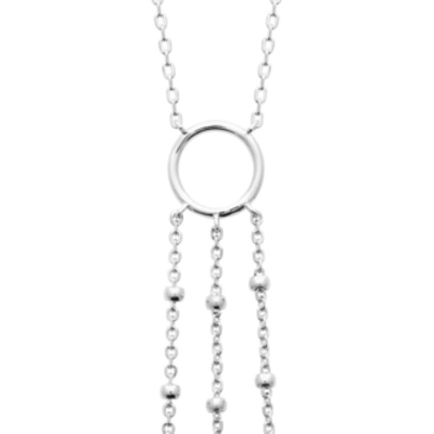 COLLIER ARGENT 925 RHODIE